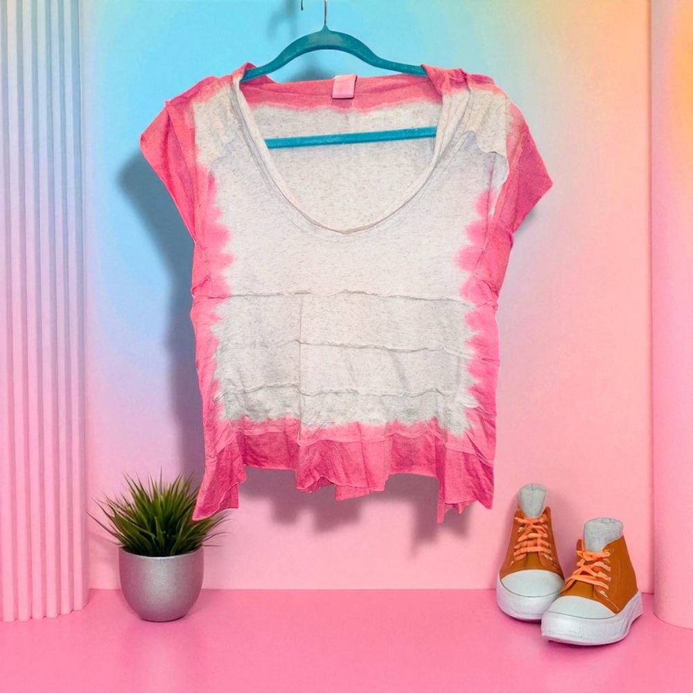 Sweet Love Pink and White Tee